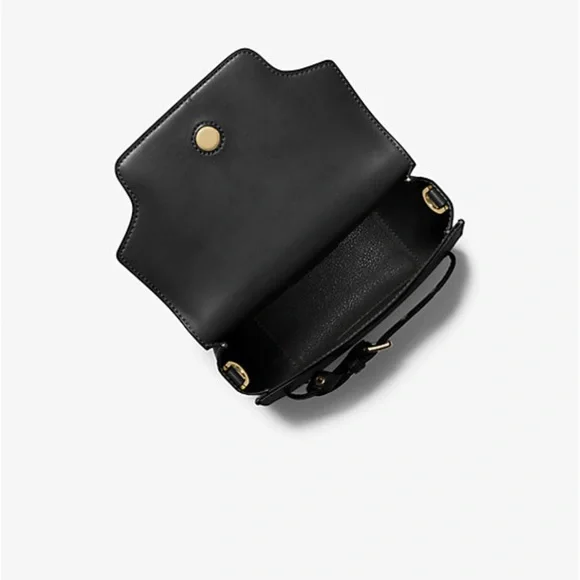 Michael Kors Emilia Small Leather Crossbody Bag - Picture 3 of 11